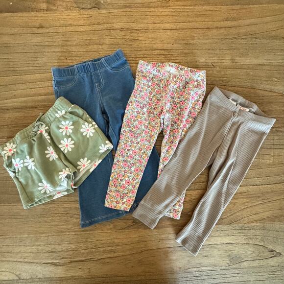 Cat & Jack Other - Cat & Jack Pant/Short Bundle (4) - Size 2T